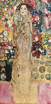 Gustav Klimt : Portrait of Ria Munk (Frauenbildnis)